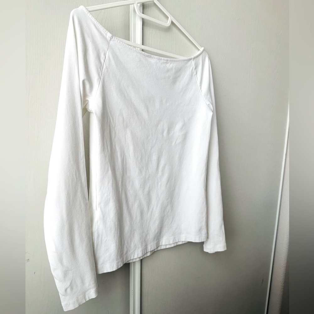 banana republic SOFT STRETCH BOAT-NECK T-SHIRT